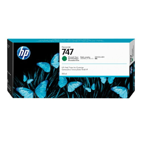 滿額現折220★【請先詢問貨況】HP No.746 300毫升 原廠綠色墨水匣 (P2V84A) 適用 DesignJet Z6/Z9+