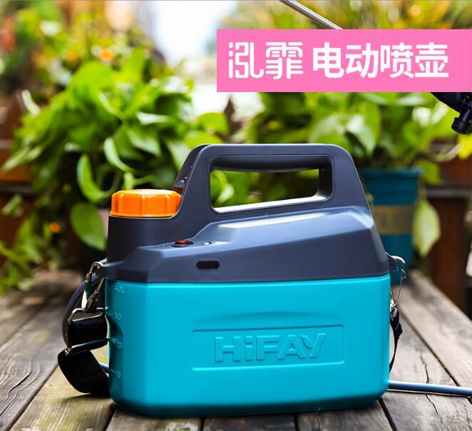 店長推薦電動噴壺4L園藝消毒鋰電灑水壺澆水壺噴霧器充電式噴壺噴水壺 99購物節