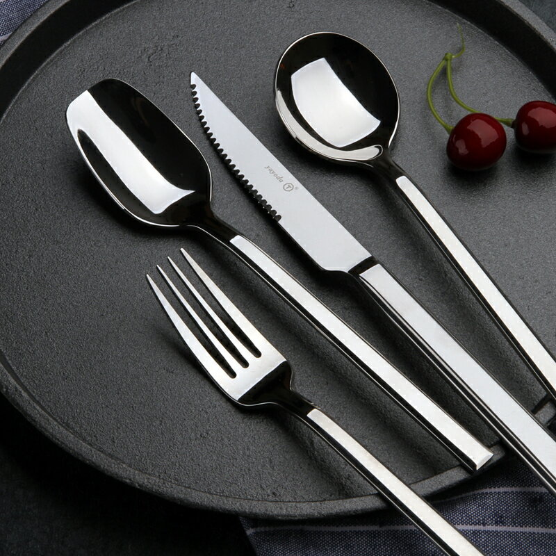 德國騎士西餐牛排刀叉兩件套西式刀叉西餐餐具家用家庭牛排餐具