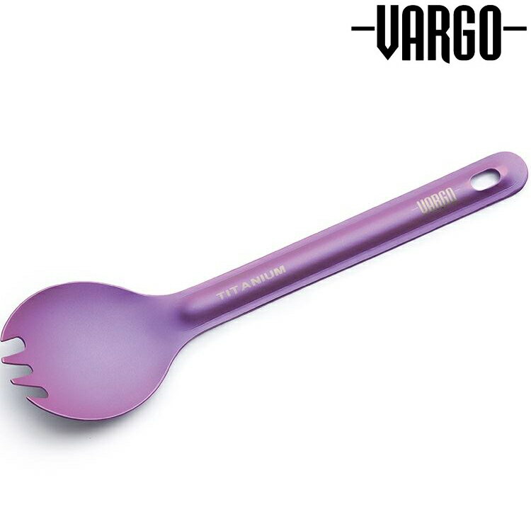 Vargo Titanium Spork ULV 超輕量純鈦湯叉 VT215 紫色