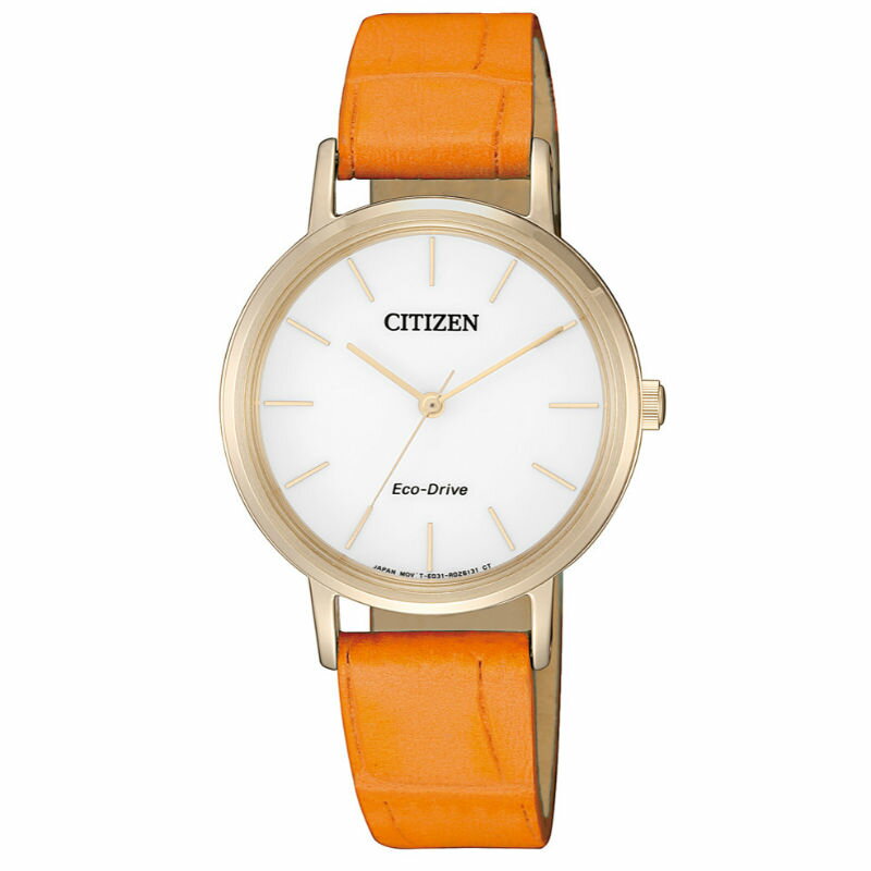 CITIZEN 星辰錶 EM0577-28A LADY'S 高雅時尚光動能女錶/母親節推薦款/白麵30mm｜樂天全館特惠中★指定刷卡回饋10%