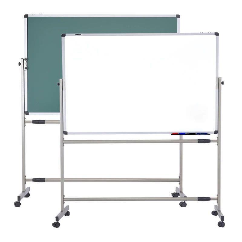 黑板白板支架式移動看板磁性白板雙面展示板家用教學辦公寫字板白