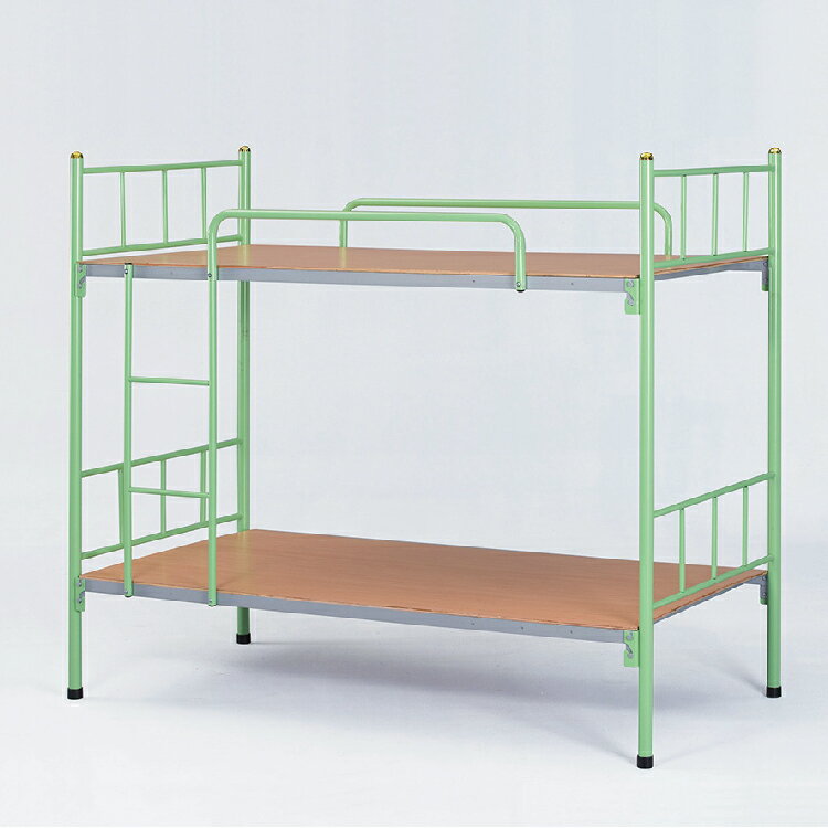 【 IS空間美學 】小圓管雙層鐵床(3*6尺) (2023B-471-2) 臥室/雙人床/單人床/雙層床/床架