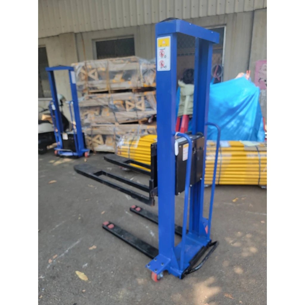 TIG 啟思工業  1000KG 隨車堆高機/攜帶式升降台車 電動高機/ 升降台車/托板車/拖板車//頂車架/絞盤攜帶式