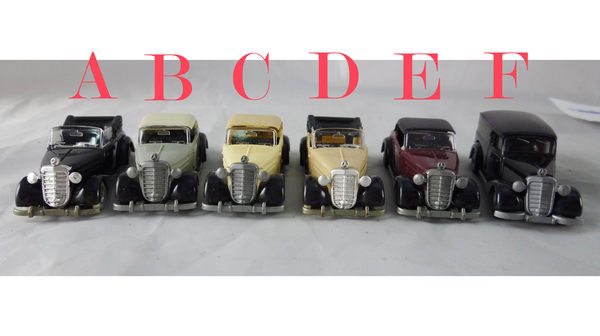 【震撼精品百貨】西德Herpa1/87模型車 Benz Mercedes-170s/170V復古車【共6款】 震撼日式精品百貨