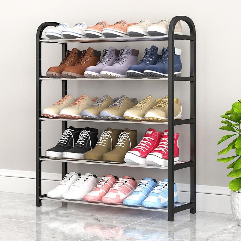 好看實木鞋架大容量簡易多層防塵門口室內收納家用宿舍鞋柜經濟型
