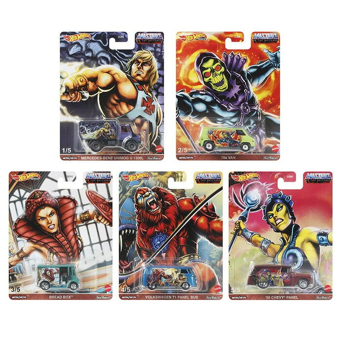 《風火輪Hot Wheels》 新收藏家系列 太空超人系列(1套5款) DLB45-954J 東喬精品百貨