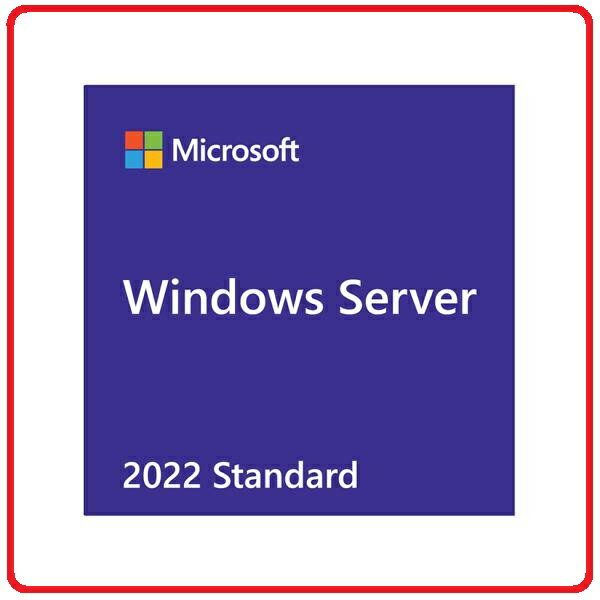 微軟Windows Svr Std 2022 64Bit 1pk DSP OEI DVD 16 Core 中文標準隨機版 P73-08325