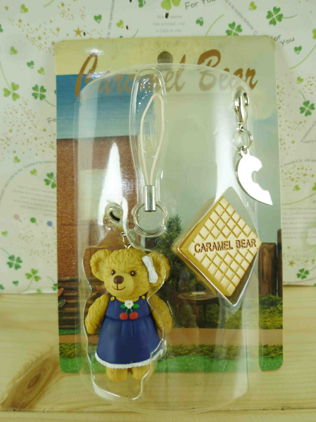 【震撼精品百貨】泰迪熊 Teddy Bear 手機吊飾-女生 震撼日式精品百貨