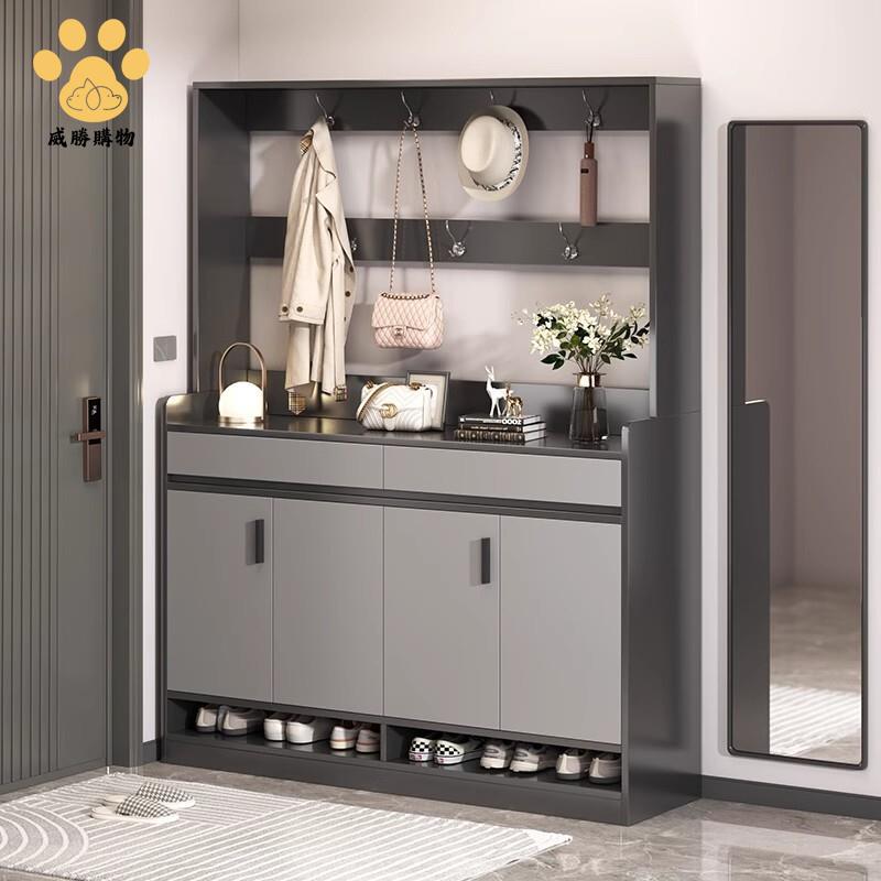 免運 快速發貨 鞋櫃 家用門口新款2025爆款室內 大容量收納一體儲物櫃 入戶玄關鞋架【WS103】