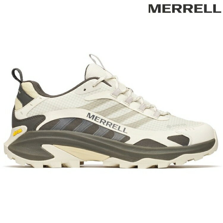 零碼特價 Merrell MOAB SPEED 2 GORE-TEX 男款 防水低筒登山鞋 ML038329 米白