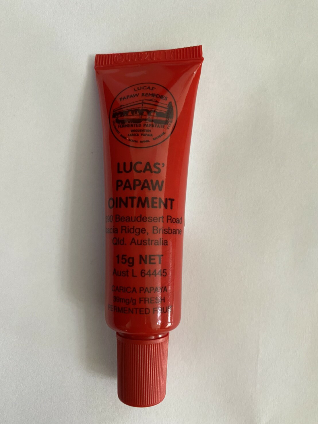 澳洲木瓜霜15g (保證正品中文貼標) Lucas Papaw Ointment 木瓜霜