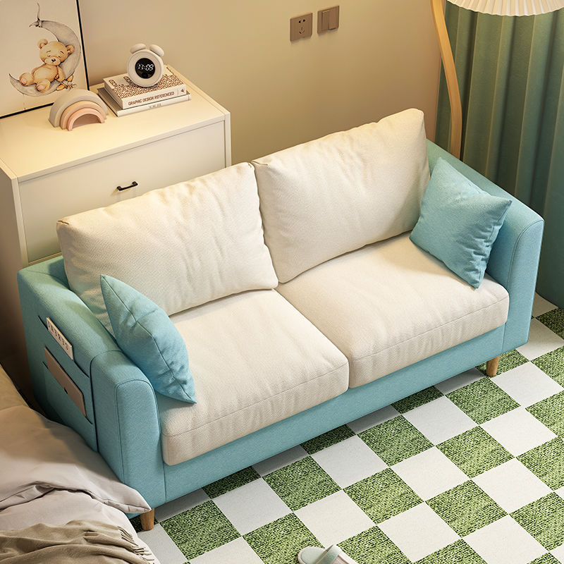 【免運】可開發票 沙發客廳小戶型臥室出租房布藝北歐現代簡約網紅款單人雙人小沙發