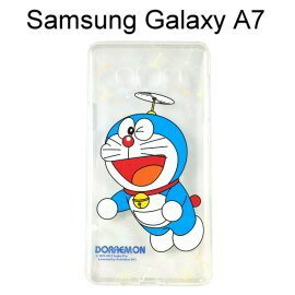 哆啦A夢透明軟殼 [竹蜻蜓] Samsung Galaxy A7 小叮噹【正版授權】