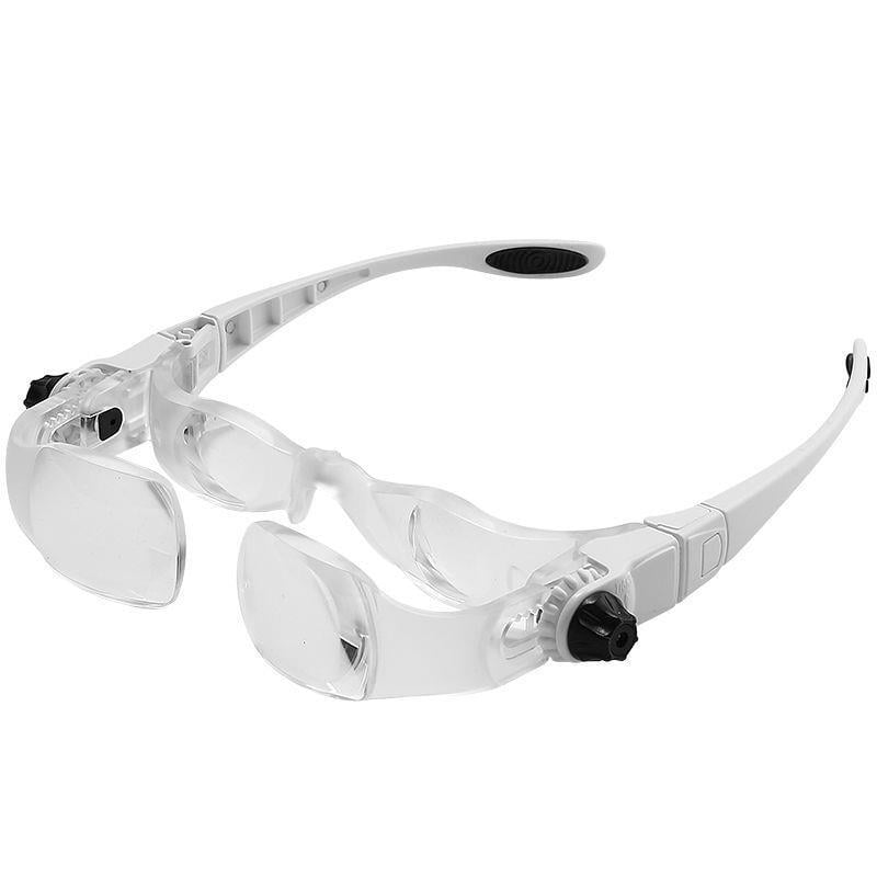 【可開發票】【滿300發貨】放大鏡 新品高清眼鏡頭戴式調焦放大鏡家電子維修30倍老人閱讀看書報手機