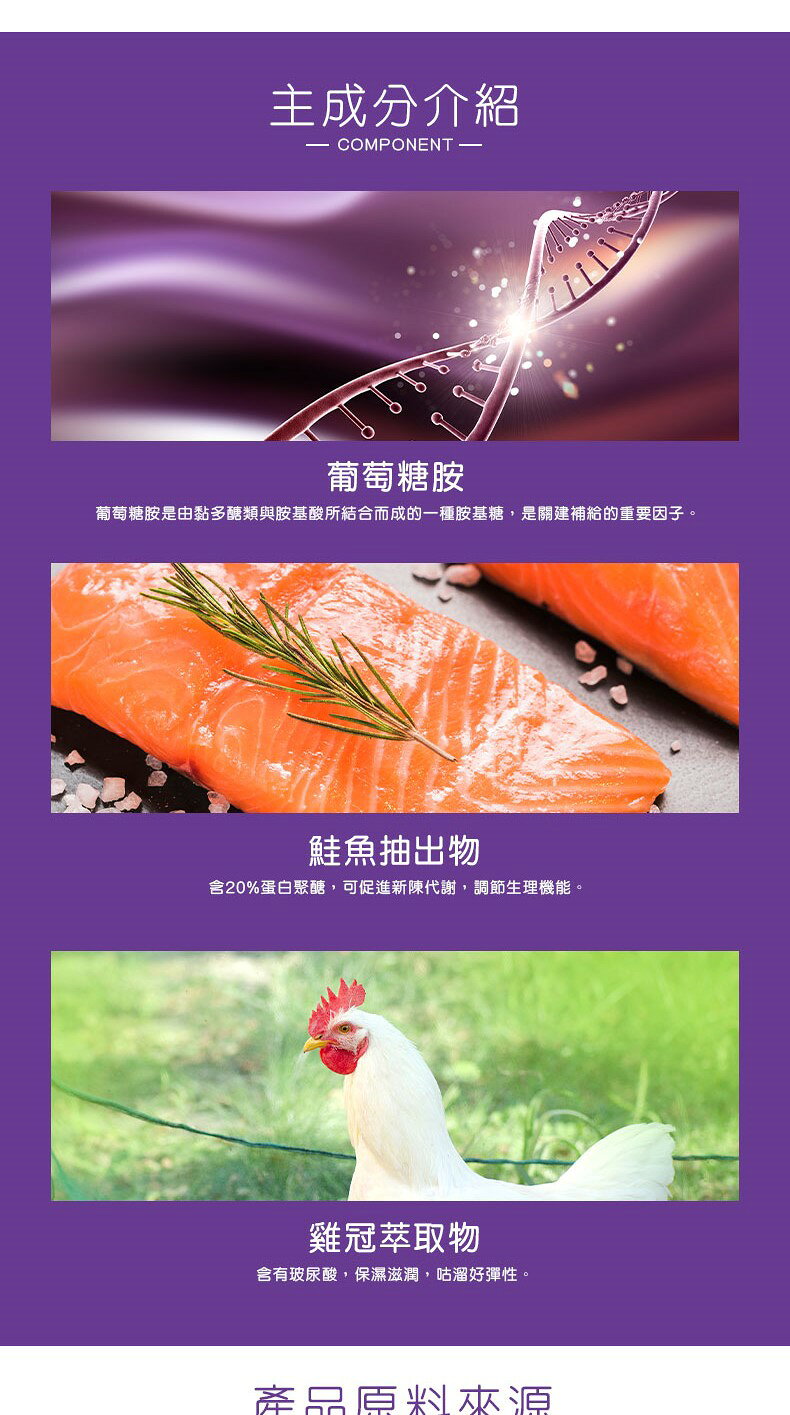 【赫里萊比】葡萄糖胺鮭魚錠（60錠/瓶） 2