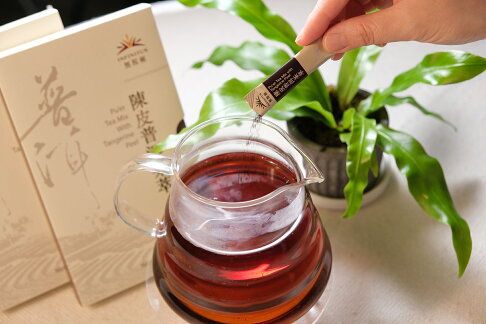 【無限極】陳皮普洱茶萃30條入 生津止渴助消化 可冷泡隨身包 李錦記集團無限極出品 3