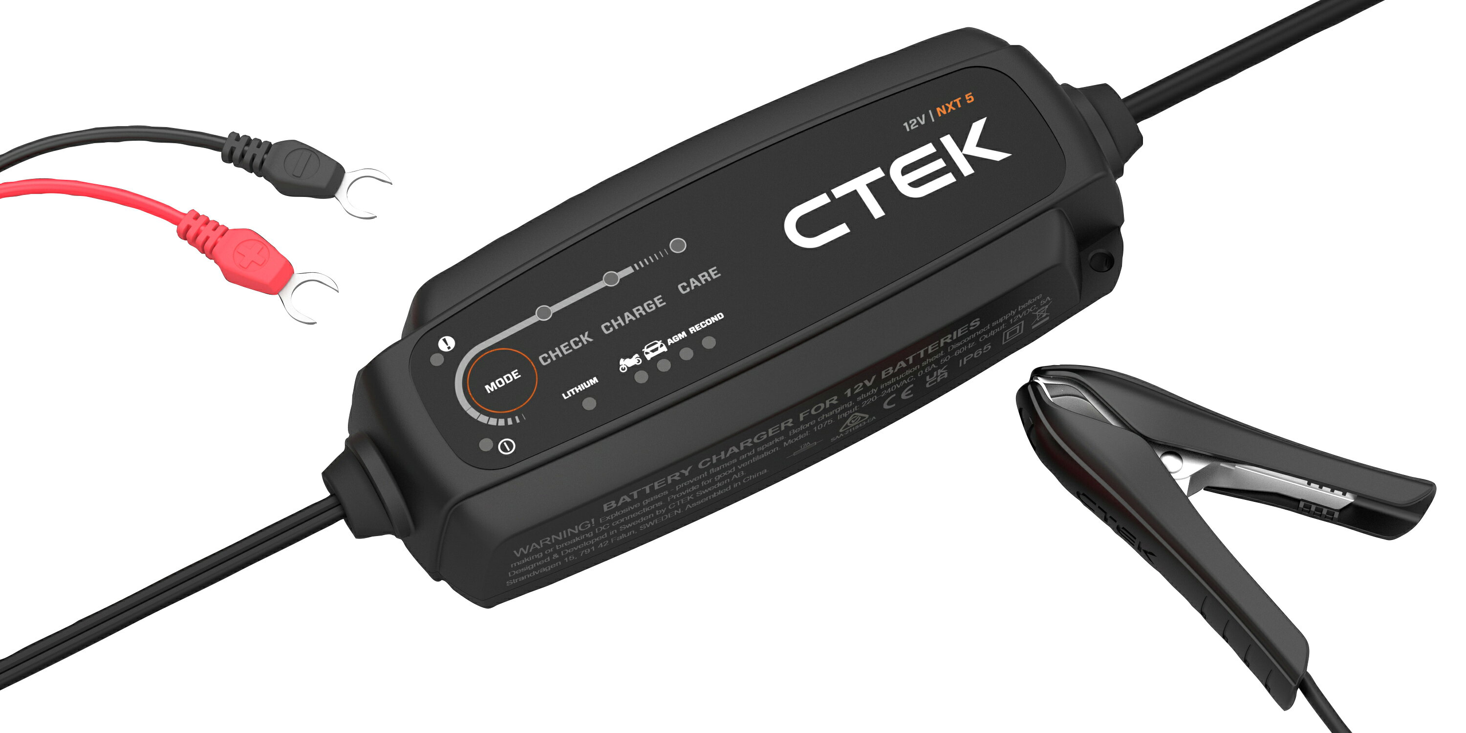 瑞典 CTEK NXT 5 充電器 支持 12V 鋰鐵 磷酸鐵鋰 鉛蓄電池 AGM 110V 專利8步驟充電 1