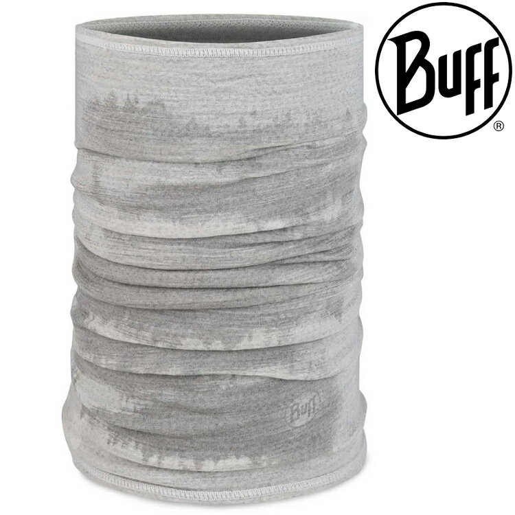 Buff 舒適印花 125gsm 羊毛頭巾/美麗諾羊毛西班牙魔術頭巾/圍脖/圍巾 134682-003 漸層灰