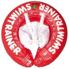 【淘氣寶寶*加贈打氣筒】德國 SWIMTRAINER Classic學習游泳圈 (3個月~4歲 6-18kg)【紅色】