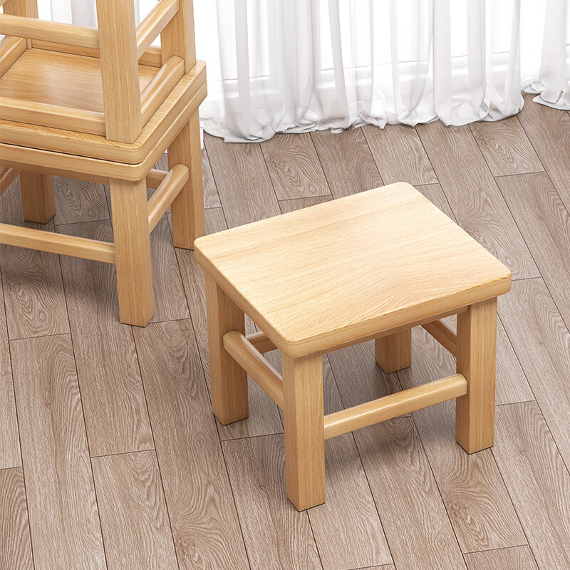 實木小凳子家用方凳大人木頭矮凳木質換鞋凳木凳子客廳結實小板凳