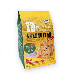 【正哲】 礦鹽蘇打餅-三寶+海苔風味365克(奶素)