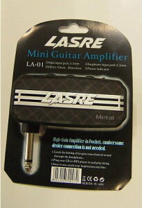 Lasre LA-01 充電式內建破音電吉它/ Bass 電貝斯隨身音箱前級模擬 Mini Amp【唐尼樂器】