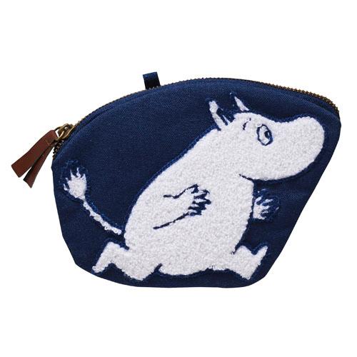 大賀屋 嚕嚕咪 零錢包 刺繡 手機包 筆袋 收納袋 MOOMIN 日貨 正版 授權 J00030281