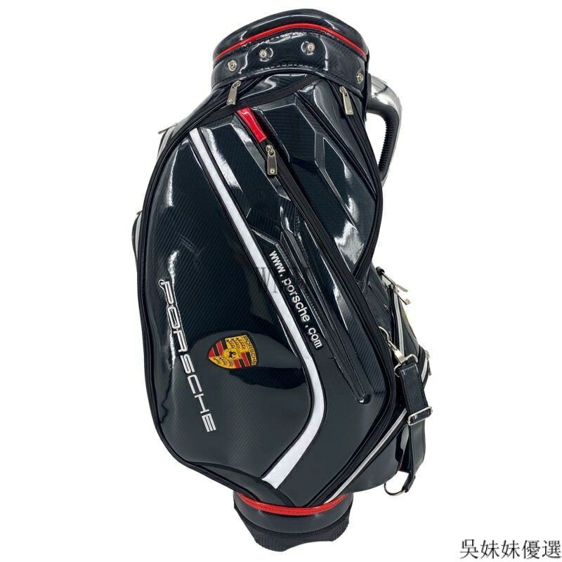 開發票 高爾夫球包 桿包 新款定製 保時捷高爾夫包 男款男士標準球包 golf球桿輕便袋旅行 高爾夫