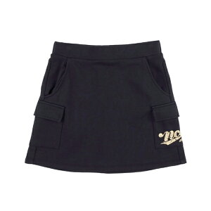 【KANGOL】NCAA女款雙口袋短裙 黑 74221121
