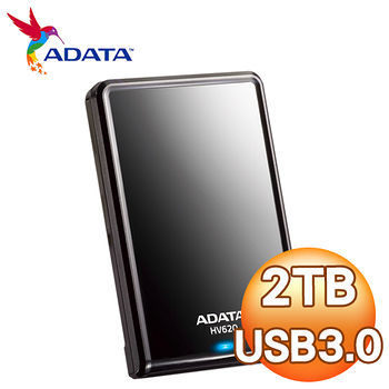[NOVA成功3C]威剛 ADATA 2TB HV620 (USB3.0) 黑色 街頭時尚外接硬碟 喔!看呢來