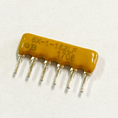 4606X-101-152LF 電阻 1.5k Ohm ±2% SIP-6 BOURNS 電阻 Thick Film-10入/包(含稅) 【佑齊企業 iCmore】 0