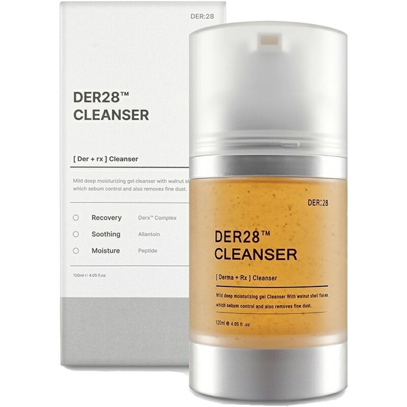 DER28 高濃度胜肽核桃潔面凝膠 120ml