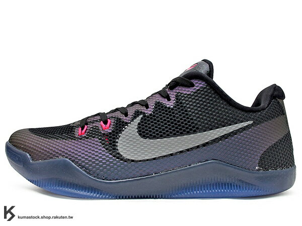 <br/><br/>  [28cm] 2016 NBA 湖人球星 小飛俠 最新代言鞋款 ENGINEERED MESH 鞋面科技 搭載 NIKE KOBE XI 11 EP EM LOW INVISIBILITY CLOAK 低筒 黑紫 桃紅 Kobe Bryant 籃球鞋 LUNARLON 鞋墊 超強抓地外底 (836184-005) !<br/><br/>