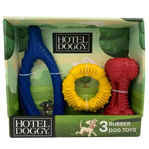 [COSCO代購4] C141643 Hotel Doggy 寵物耐咬玩具 3入組