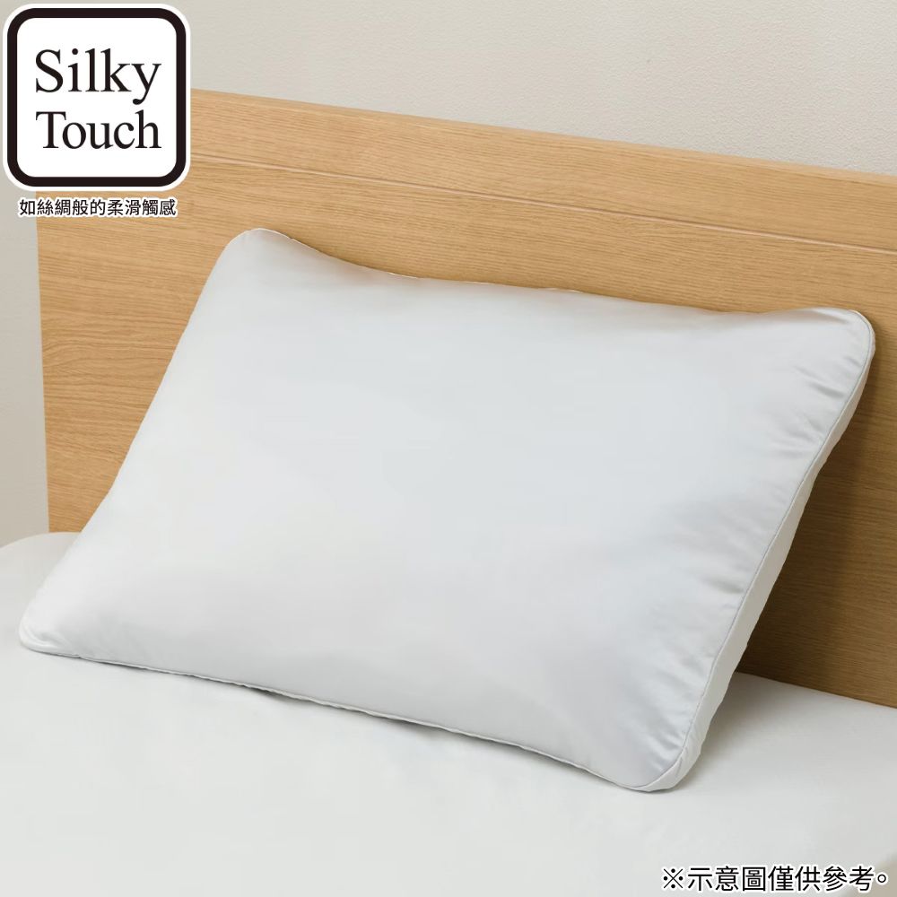 接觸涼感 全包式枕頭保潔套 SILKY TOUCH LGY S2623 NITORI宜得利家居