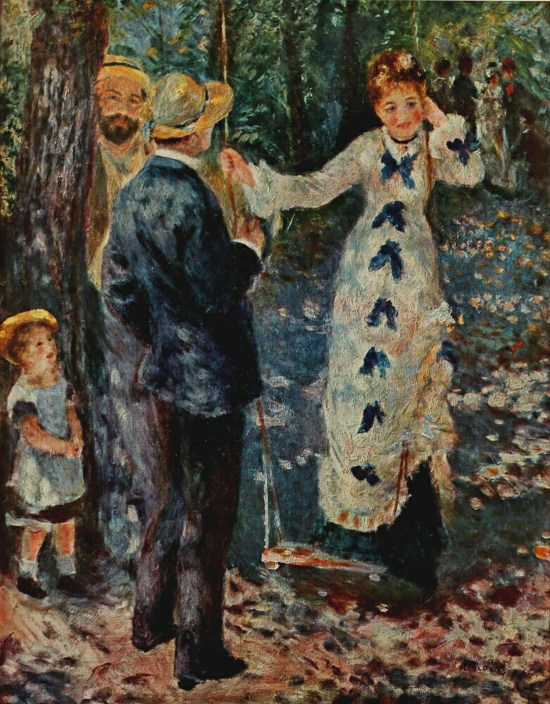 The Swing 1876 Poster Print by Pierre-Auguste Renoir (24 x 36) sold by ...