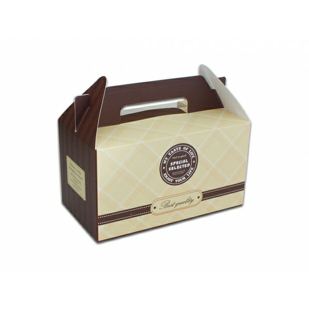 【MS-2】（3組附底托）2格精緻手提盒 烘焙店用品 蛋糕盒 開窗外帶盒 包裝盒 手提盒 馬芬蛋糕盒 多款圖案可選 點心盒 西點盒 杯子蛋糕盒 餅乾盒 婚禮小物 6