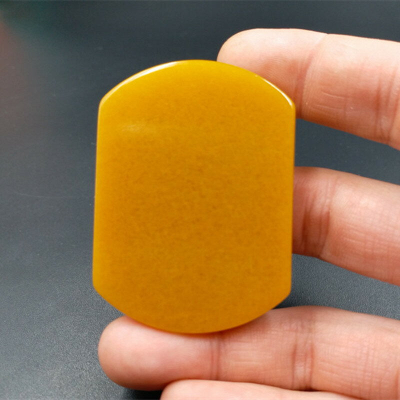 實物拍照天然玉石a貨和田玉金絲玉平安無事牌掛件金絲玉吊墜玉墜