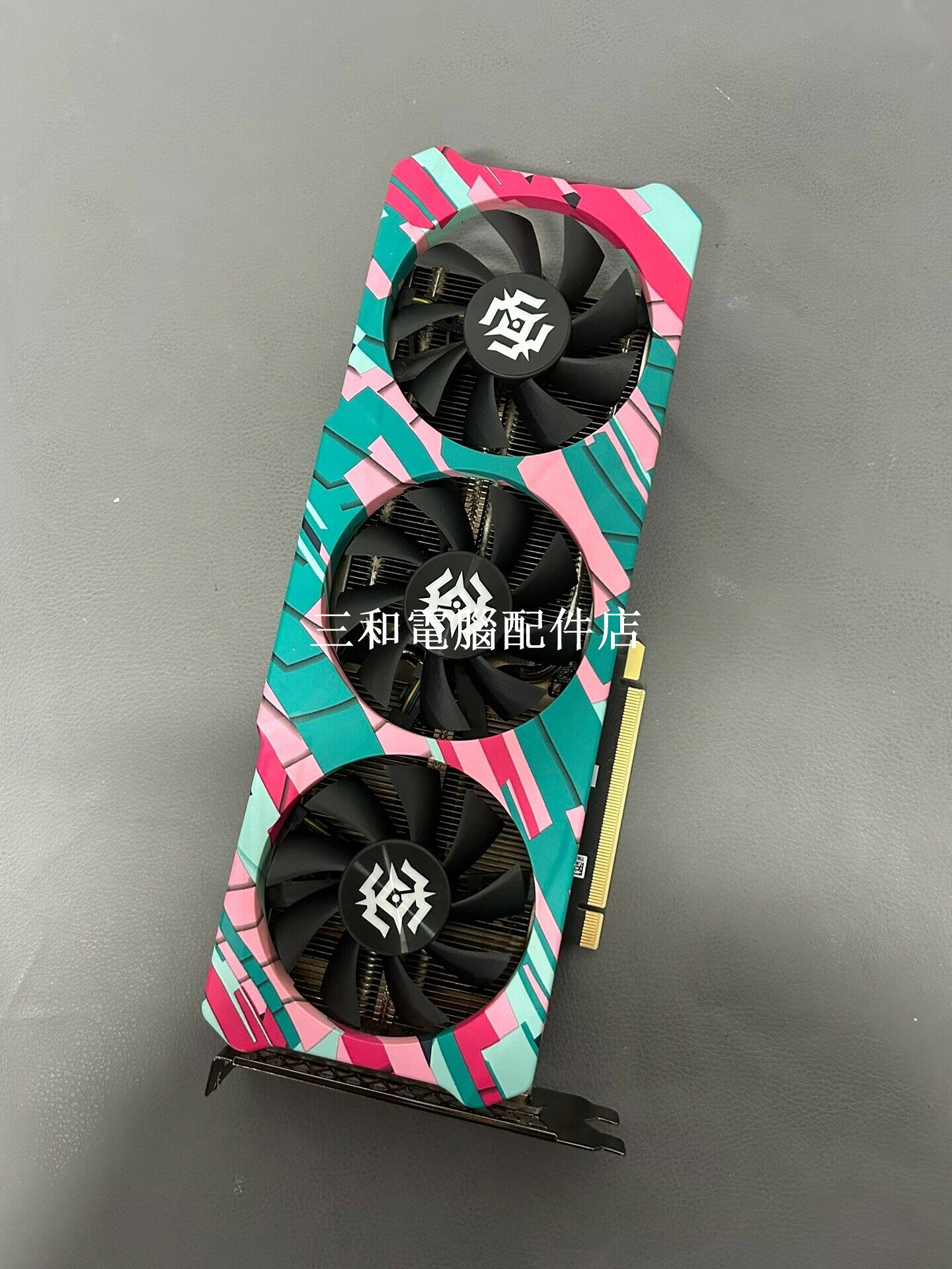 索泰 3060 8G 顯示卡 遊戲王 三角洲 LOL 臺式機 獨立供電 8P 3風扇