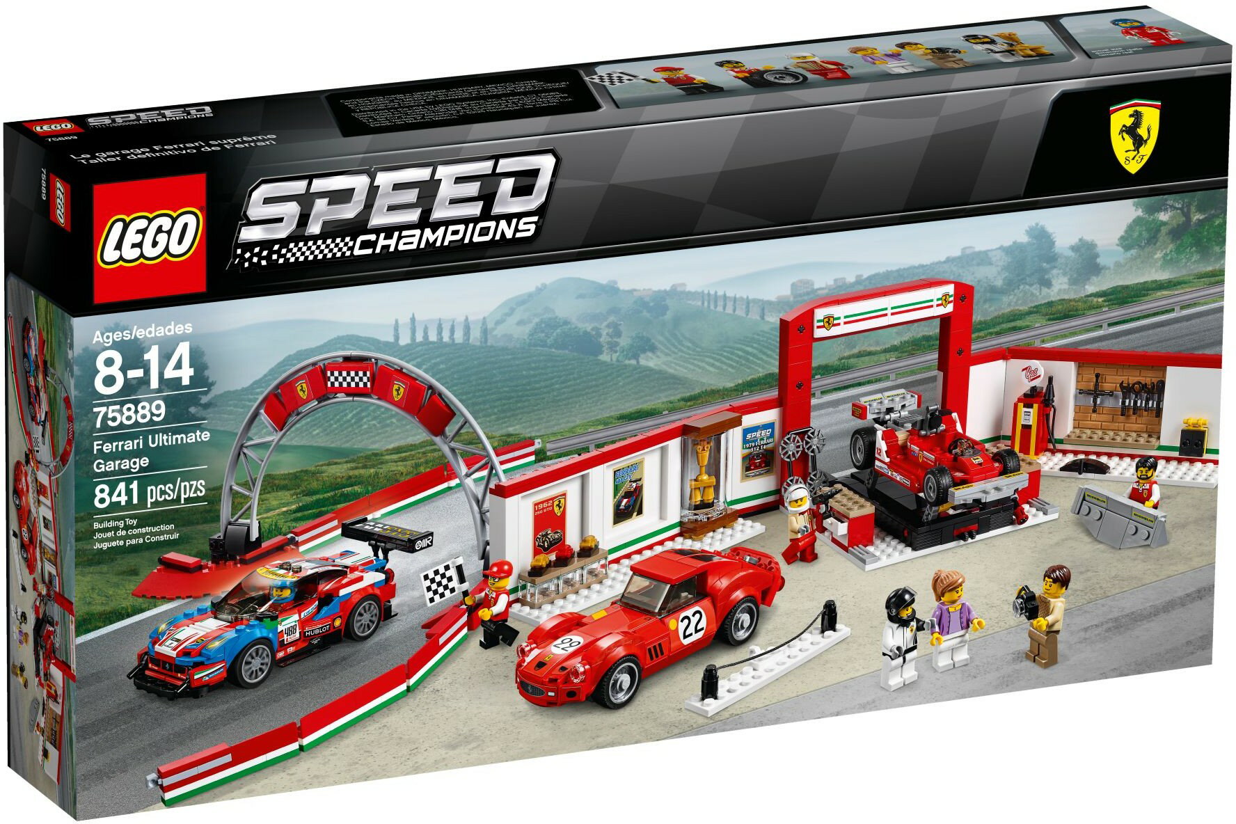 ☆勳寶玩具舖【現貨】LEGO 樂高 SPEED 賽車系列 75889 Ferrari Ultimate Garage