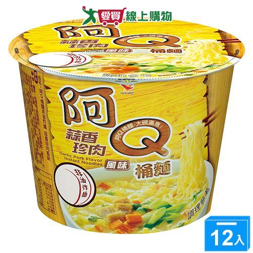 統一阿Ｑ桶麵蒜香珍味106Gx12(箱)【愛買】 1