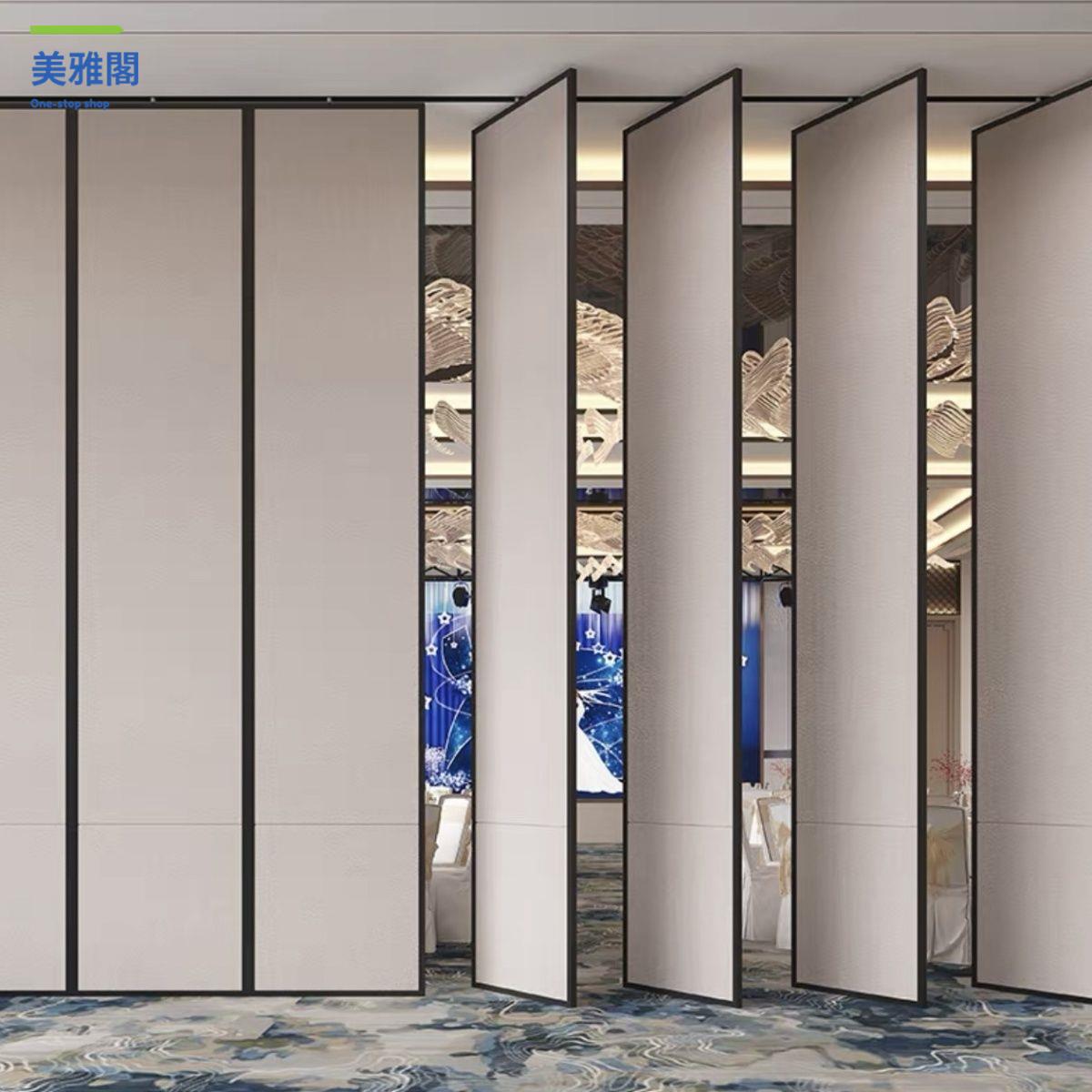 現貨 屏風 折疊屏風 隔斷 移動屏風 定製中國風可折疊屏風隔斷高達雅E1級環保金屬邊框宴會廳 八折減免 特價出 可開發票