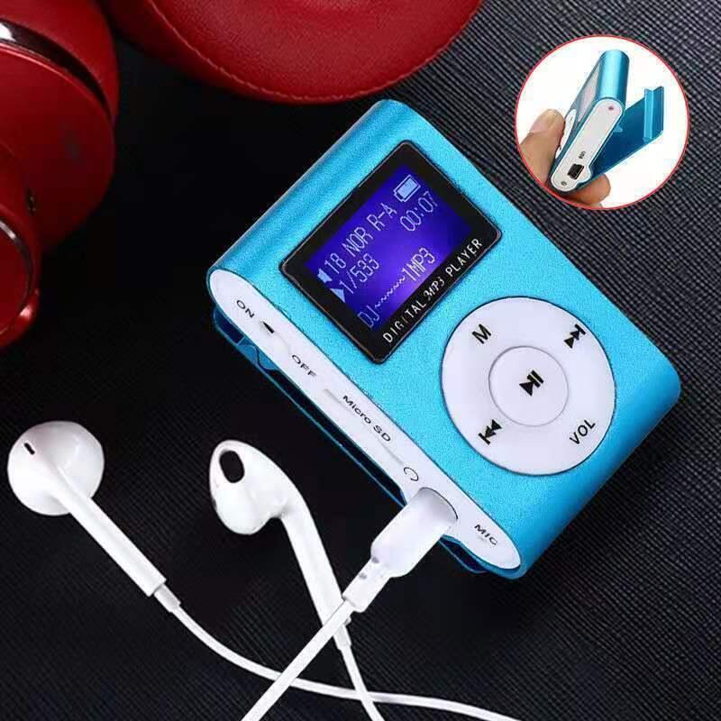 mp3音樂播放器學生運動跑步mp4可插卡隨身聽英語有屏迷你便攜MP3