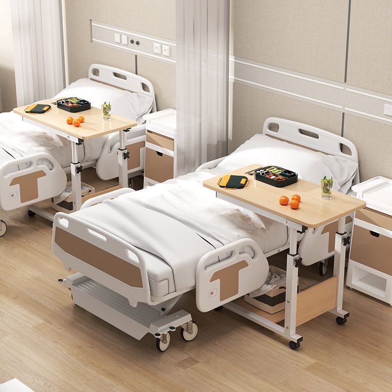 家用護理桌病人床上餐桌床邊桌可移動可升降可折疊養老院病床桌子