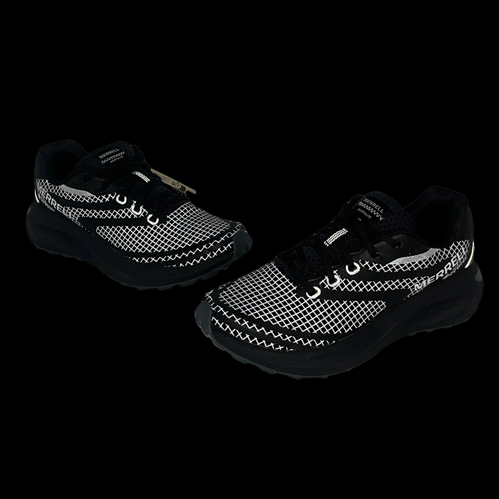 Merrell 越野跑鞋 Morphlite Reflective GTX 女鞋 黑灰 防水 回彈 廣告主打款 5