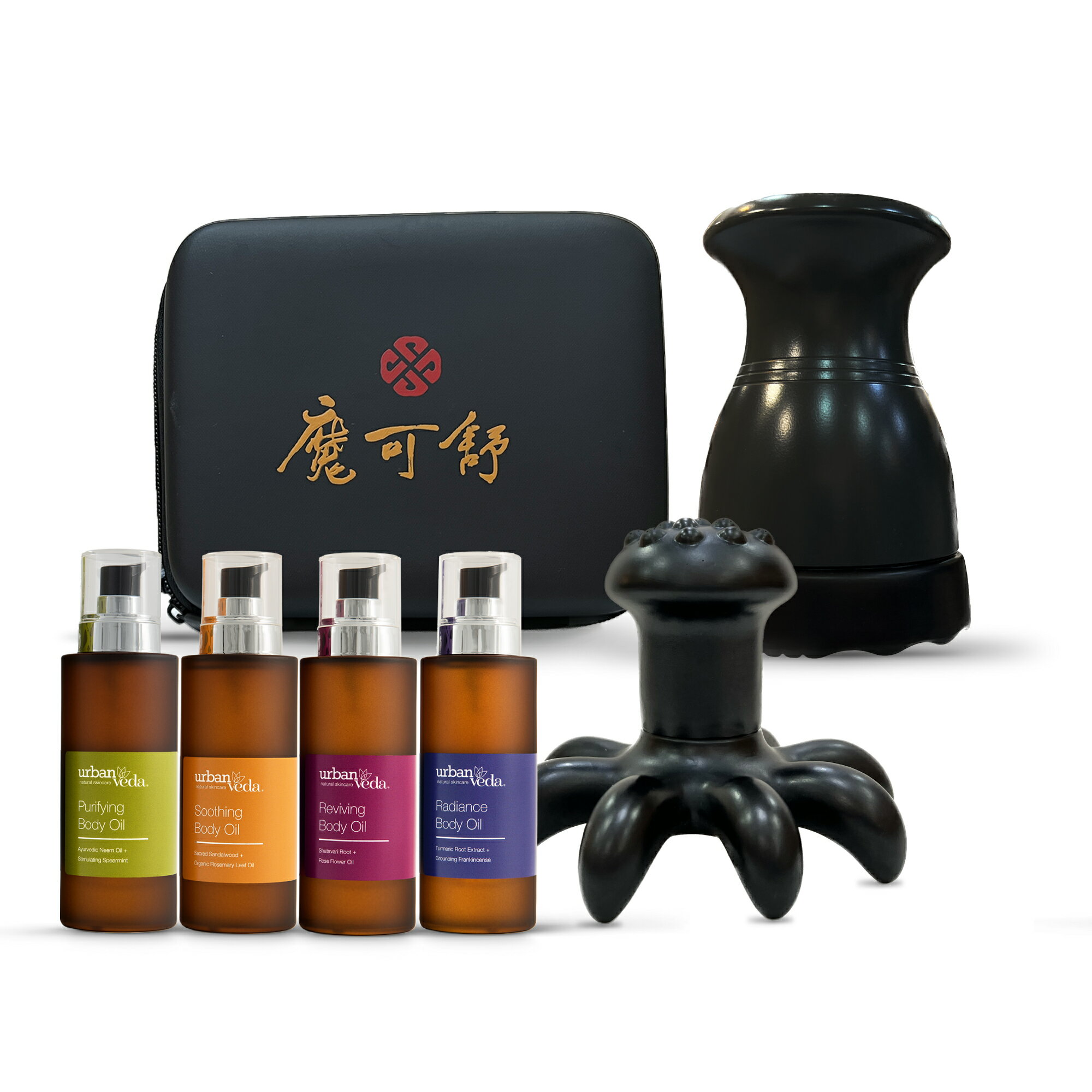 熱導儀+八爪 - 遠紅外線疏導儀 MOXXU (無線/美容儀/熱敷/筋絡按摩/刮痧/推拿/城市吠陀urban veda)