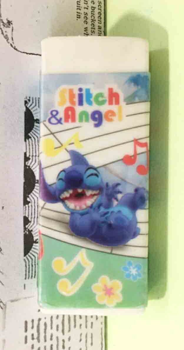 【震撼精品百貨】Stitch 星際寶貝史迪奇 橡皮擦-藍*25360 震撼日式精品百貨