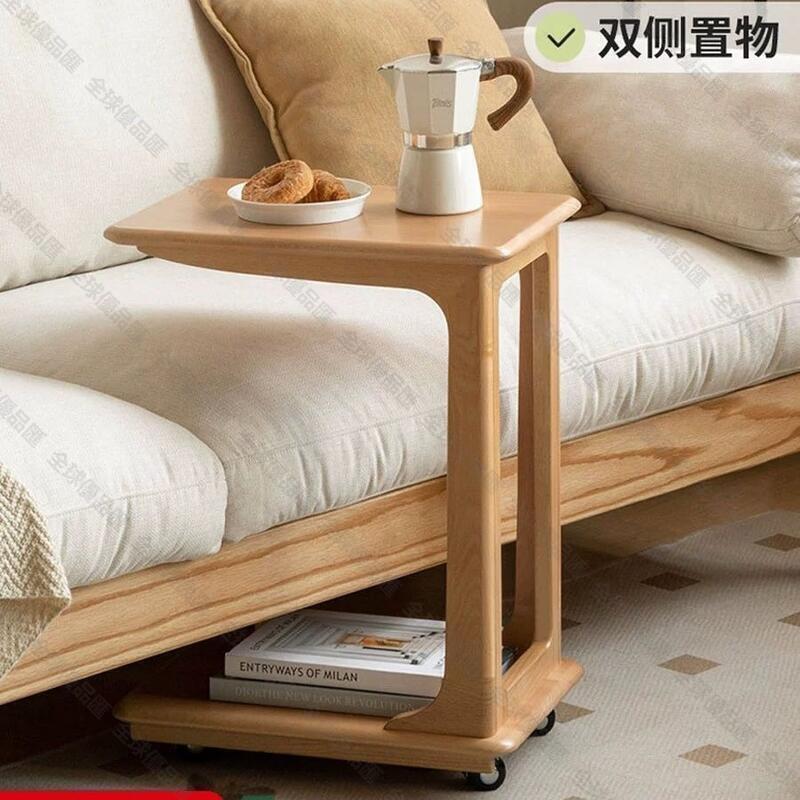【全球優品滙】公司貨】邊桌 角幾 邊桌 木翻蓋客廳家用角幾 小桌子 移動臥室沙發側邊 角幾 床頭桌