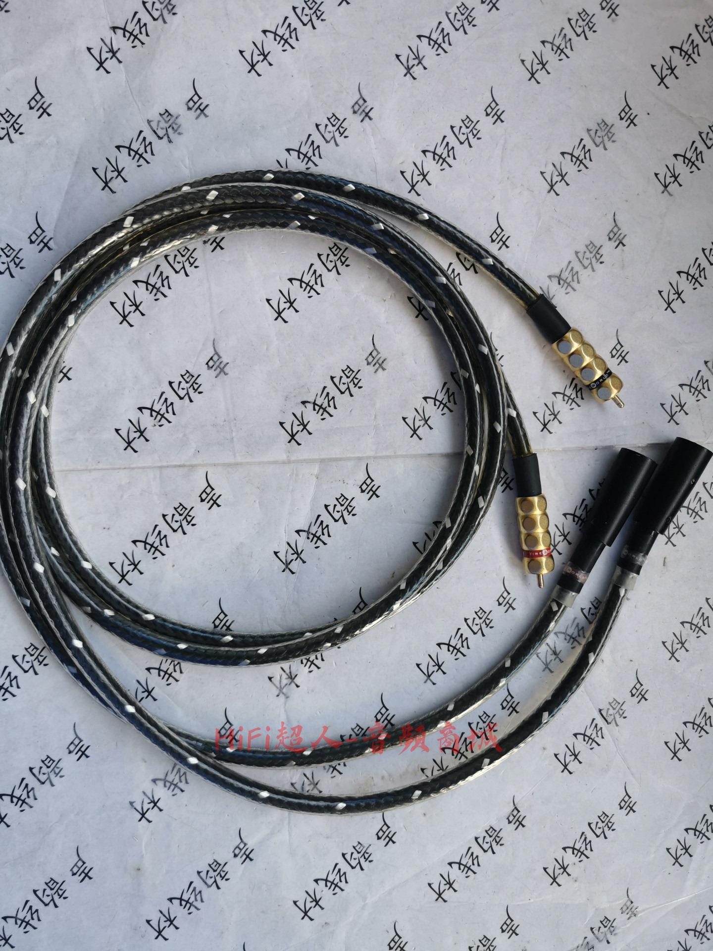 Wireworld 超越III 高端音頻線 RCA轉XLR 1.5米雙線組 美國原廠出品質高保真【HiFi超人-音訊商城】